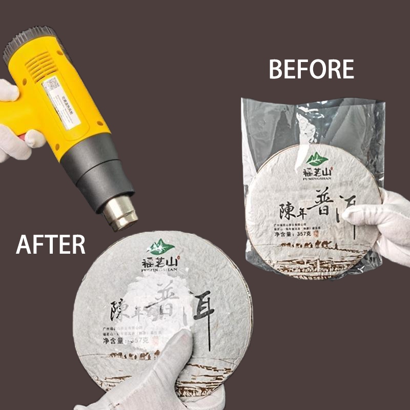 PVC/POF kohandatud kahanevad kotid