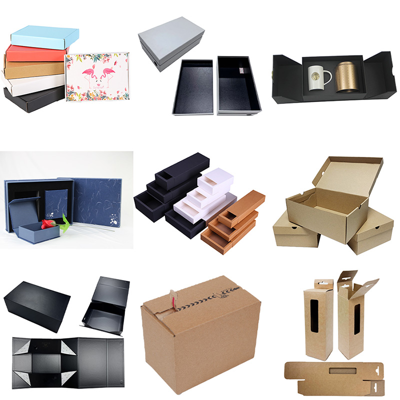 Kohandatud taaskasutatud paberist kast – keskkonnasõbralik jõu- ja klaaspakend